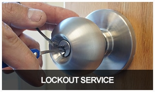 image of a doorknob being picked